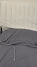 京东京造 悦柔床单单件 120g加厚耐用 A类磨毛床罩 230x250cm 科技灰 实拍图