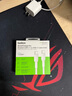 贝尔金（BELKIN）双Type-C数据线 60W快充 CtoC电源线 iPhone手机苹果电脑MacBook快充线1米编织款 白色 CAB024 实拍图
