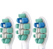 飞利浦（PHILIPS）电动牙刷头 7倍去除牙菌斑洁净型3支装HX9023 适配钻石3系HX6/ HX3/ HX51系列 实拍图