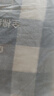 京东京造全棉纱布盖毯 100%全棉可机洗毛巾被 A类毛毯子 晴天蓝1.5x2m 实拍图