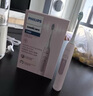 飞利浦（PHILIPS）【肖战推荐】电动牙刷钻石3系 生日礼物 成人情侣款送男生/女友 微泡水流 HX5181/01皓月白 实拍图
