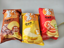 甘源休闲零食 薯片烘焙非油炸膨化食品原味牛排味番茄混合零食包186g 实拍图