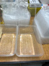 妙洁一次性饭盒方形带盖800ml*50只食品级野餐具可微波加热打包汤碗筷 实拍图