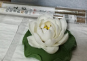 东方泥土手工禅莲花香插摆件室内香薰炉线香插线香座香托禅意香架 A06-034D 禅莲香插.含荷叶 实拍图