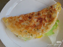 粮全其美手抓饼原味葱香味家庭装儿童营养早餐食品半成品速食 0起酥油原味手抓饼100g*5片*2包 实拍图