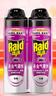 雷达（Raid）杀虫剂喷雾550ml*2瓶无香型杀虫气雾剂 蟑螂药  灭蟑螂 实拍图
