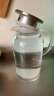 青苹果耐热玻璃冷水壶 可加热围炉煮茶壶凉水壶 茶水分离泡茶壶1.95升 实拍图