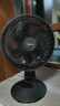 美的电风扇台扇家用大风量清新空气办公室卧室宿舍摇头扇轻音空调伴侣 FGAU30D 广角远距【黑色经典款】 实拍图