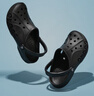 卡骆驰crocs洞洞鞋贝雅男鞋女鞋轻便耐磨一脚蹬拖鞋休闲鞋|10126 黑色-001 39 (240mm) 实拍图
