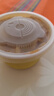 美丽雅一次性饭盒餐盒圆形带盖500ml*30套食品级野餐外卖水果打包盒汤碗 实拍图