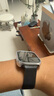 臣颂（CHENSONG）适用华为智能手表watch fit3/fit4/4Pro表带金属磁吸表带 一体米兰尼斯运动腕带 黑 实拍图