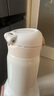 膳魔师（THERMOS）不锈钢保温杯男女学生水杯大容量杯子生日礼物可团购定制刻字JNR 奶油白 500ml 实拍图