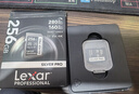 雷克沙（Lexar）256GB SD存储卡 C10 U3 V60 4K相机内存卡 读280MB/s 写160MB/s 捕捉光影（1667x升级版） 实拍图