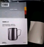 SIMELO咖啡杯拉花缸咖啡拉花杯304不锈钢奶泡杯600ML米色旗舰版 实拍图