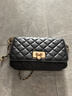 CHARLES&KEITH经典菱格链条小方单肩斜挎包包女包生日礼物CK2-70160131 Black黑色 小包 实拍图