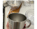 无印良品（MUJI）不锈钢双层马克杯 咖啡杯 办公室水杯杯子保温保冷 银色 490ml 实拍图