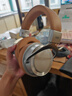 SONCIEMEORY声音记忆 G50头戴式专业监听耳机高音质HiFi升级线电竞游戏专用有线音乐耳机 标配银+电竞套件（声卡+带麦线） 实拍图