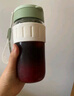 物生物（RELEA）玻璃杯水杯大容量男女士咖啡杯吸管杯泡茶杯送女友杯子520节礼物 实拍图