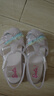 芭比童鞋夏季儿童凉鞋女童软底果冻鞋小童水晶鞋DA6331 粉色 28码  实拍图