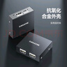 山泽HDMI一拖二分配器一进二出4K高清一分二出视频同屏显示分屏笔记本电脑外接显示器投影仪分频器FP23 实拍图