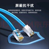 山泽 六类屏蔽水晶头 6类千兆网络接头 工程级RJ45电脑网线连接头 Cat6镀金水晶头 100个 SJ-P66100 实拍图