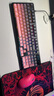 RKS98三模机械键盘无线蓝牙有线RGB全键无冲98键1.47吋TFT彩屏带旋钮TOP结构热插拔轴黑莓粉烟雨轴V2 实拍图