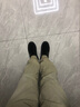 强人3515布鞋男吸汗透气一脚蹬休闲男鞋爸爸鞋 黑色 41 实拍图
