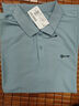 361°运动翻领t恤2025年春夏季新款休闲透气短袖情侣POLO衫开学季 【男款】岛灰蓝 4XL 实拍图