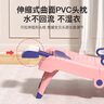 劳可里尼（NOCOLLINY）儿童洗头躺椅可折叠洗头神器宝宝家用小孩坐洗发婴儿洗头发床凳子 粉色-可拉伸头枕【0-16岁适用】 实拍图