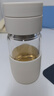 FGA富光玻璃杯女胶囊泡茶杯便携高颜值办公室学生茶水分离杯子360ML 实拍图