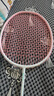 川崎极光7羽毛球拍5U超轻全碳素纤维进攻型抗扭初级进阶训练比赛单拍 极光7 极光粉5U【樱花粉线】单拍 27磅(业余中级)1筒球1手胶 实拍图