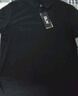 GLM短袖t恤男透气夏季翻领polo衫速干T恤冰丝感休闲运动上衣黑色2XL 实拍图