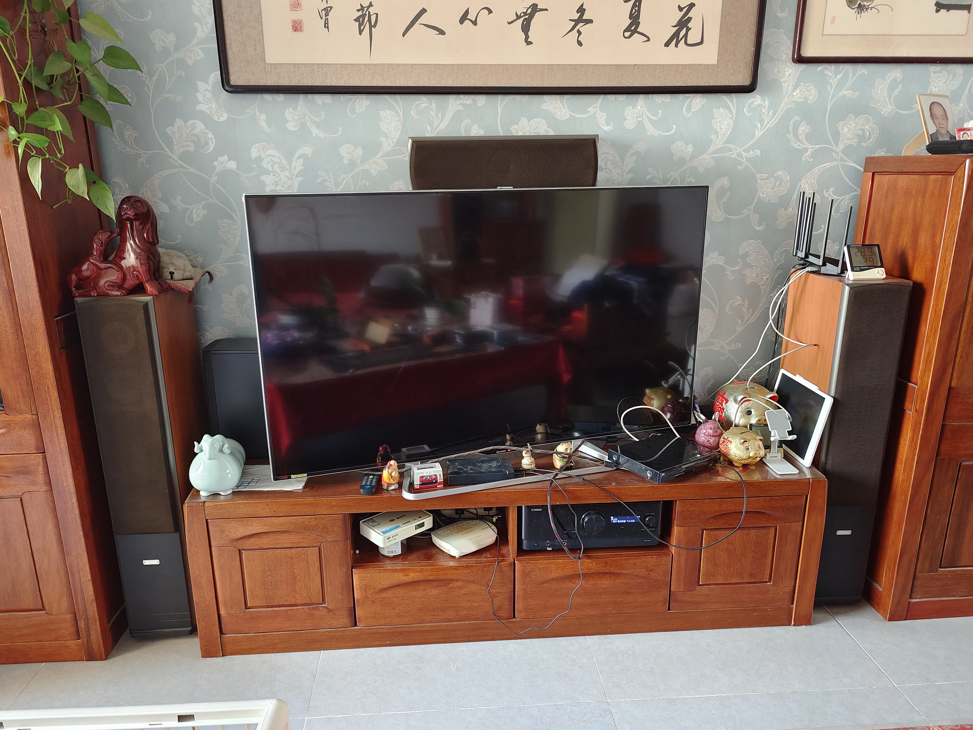 雅马哈（YAMAHA）RX-V4A/V6A家用家庭影院8K大功率AV功放机5.2/7.2声道蓝牙解码功放机 RX-V4A 实拍图