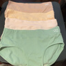 美·雅·挺女士内裤中腰100%纯棉裆石墨烯抗菌收腹提臀女式无痕三角短裤头 中腰纯棉款（粉+豆+肤+绿） 4条 L 【适合80-105斤】 实拍图