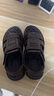 【厂家直销】凉鞋男士夏季新款牛皮沙滩鞋真皮厚底防滑大码凉拖鞋 棕色 37 实拍图