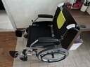 鱼跃(yuwell)手动轮椅车H053C铝合金折背折叠轻便老年残疾人代步 实拍图