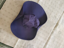 晒晒昵遮阳帽男士大帽檐户外防晒帽登山速干透气钓鱼帽渔夫帽可定制LOGO 藏青色- -防水速干面料可折叠 实拍图