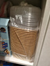 美丽雅一次性饭盒方形1000ml*20套 食品级野餐外卖水果牛皮纸打包盒带盖 实拍图