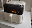 美的（Midea）空气炸锅易用旋钮 家用实用大容量5.3L 不用翻面 蒸汽嫩烤 轻音烘炸 金属内腔 不粘易洗  KZE535J5 实拍图