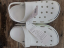 回力（Warrior）拖鞋男士凉鞋男透气洞洞鞋防滑沙滩鞋子男 0228 白色 39 实拍图