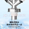 宜百利洗衣机下水三通下水四通接头三合一排水管洗衣地漏浴室厨房阳台多功能防臭防溢水配件通用神器7050 实拍图