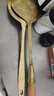 皇铜匠  老式全手工纯黄铜锅加厚铲铲铜长柄炒菜铲炒菜铜汤蛋饺颠补铜 05带库长柄铜勺 实拍图
