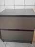 宜造（YIZAO）床头柜现代简约创意轻奢高级感小柜子卧室收纳柜简易收纳柜床边柜 双抽灰色32*30*41cm 实拍图