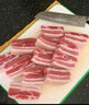 龙大肉食带皮抽肋五花肉 净重600g 精品带肋肉猪五花 烤肉烧烤红烧肉食材 实拍图