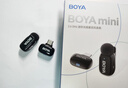 BOYA mini博雅迷你麦克风无线领夹麦克风一拖一 手机直播采访户外短视频录音降噪指尖收音麦 Type-C版 实拍图