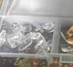 DRATRA眼镜鼻托气囊硅胶防滑防脱落金属钛鼻梁垫修理配件螺丝刀工具套装 实拍图