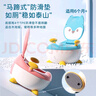 世纪宝贝（babyhood）儿童马桶坐便器 婴儿便尿盆 宝宝仿真小马桶 抽屉便槽 113C藕粉色 实拍图