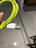 品胜苹果数据线USB to Lightning充电线快充 适用iPhone14Pro/13/12/XR/11/8手机ipad平板车载编织绿 实拍图