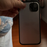 世咏 适用苹果13手机壳 iphone13保护套全包镜头超薄防摔硅胶直边半透明磨砂撞色时尚男女款 苹果13【优雅黑】+全屏钻石膜 实拍图