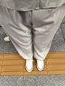 IEF/爱依服【小个子】2025夏季新款休闲通勤百搭阔腿裤 绿 S 实拍图